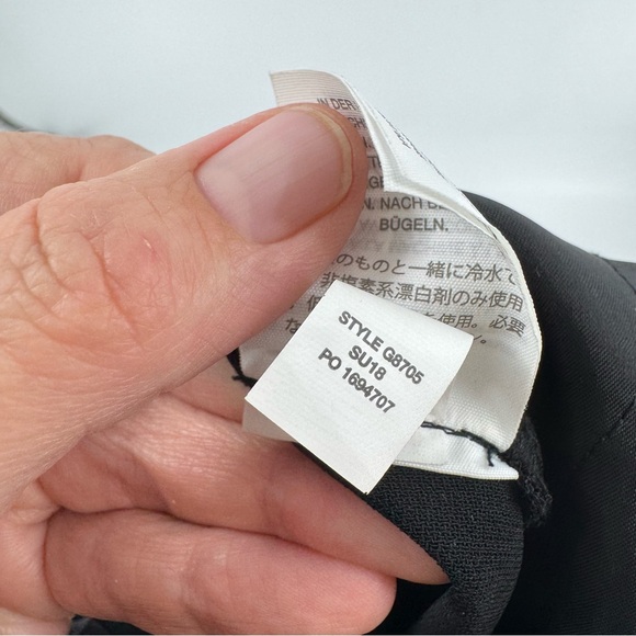 J. Crew Women's Black Dress Kate Pants Classic Trousers Plus Size 20T Office - Picture 8 of 10